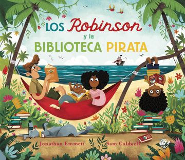 portada Los Robinson Y La Biblioteca Pirata