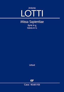 portada Missa Sapientiae