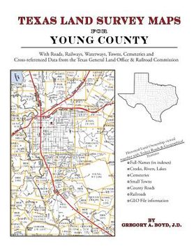 portada Texas Land Survey Maps for Young County (en Inglés)