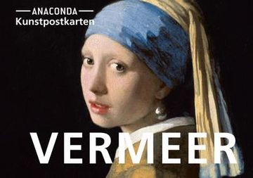 portada Postkarten-Set jan Vermeer: 18 Kunstpostkarten aus Hochwertigem Karton. Ca. 0,28Eur pro Karte (en Alemán)