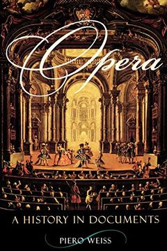 portada Opera: A History in Documents (en Inglés)