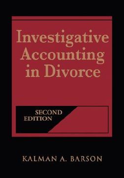 portada investigative accounting in divorce