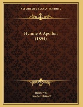 portada Hymne A Apollon (1894) (en Francés)