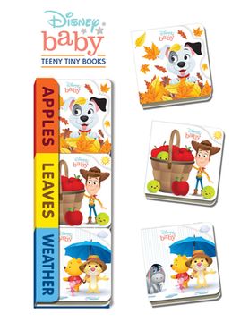portada Disney Baby Apples, Leaves, Weather (Teeny Tiny Books) (in English)