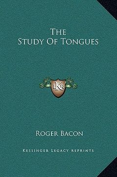 portada the study of tongues (in English)