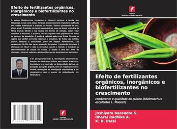 portada Efeito de Fertilizantes Orgânicos, Inorgânicos e Biofertilizantes no Crescimento (en Portugués)