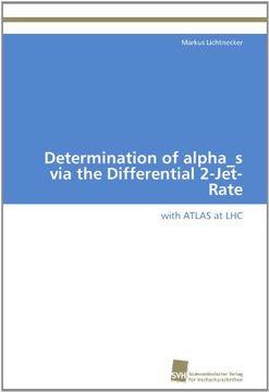 portada Determination of Alpha_s Via the Differential 2-Jet-Rate