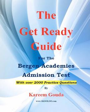 portada the get ready guide for the bergen academies admission test (en Inglés)