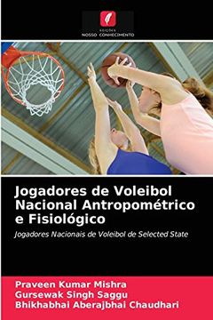 portada Jogadores de Voleibol Nacional Antropométrico e Fisiológico (en Portugués)