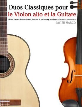 portada Duos Classiques Pour Le Violon Alto Et La Guitare: Pi (en Francés)