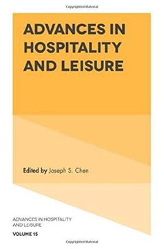 portada Advances in Hospitality and Leisure 