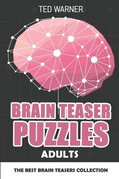 portada Brain Teaser Puzzles For Adult: 200 Sukima Puzzles with Answers (in English)