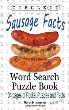 portada Circle It, Sausage Facts, Word Search, Puzzle Book