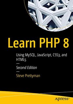 portada Learn php 8: Using Mysql, Javascript, Css3, and Html5 (en Inglés)