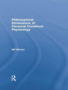 portada Philosophical Dimensions of Personal Construct Psychology (en Inglés)