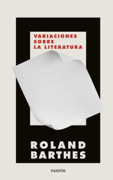 portada Variaciones Sobre la Literatura (in Spanish)