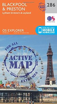 portada Blackpool and Preston 1 : 25 000 (OS Explorer Active Map)