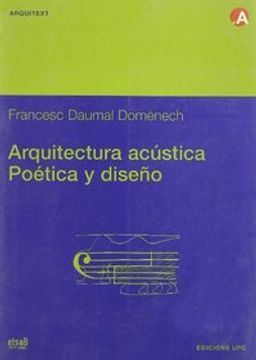 portada Arquitectura acústica: poética y diseño