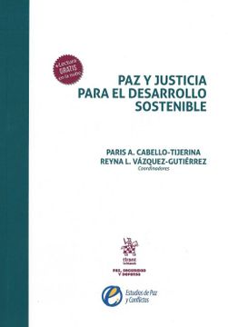 portada Paz y Justicia Para el Desarrollo Sostenible