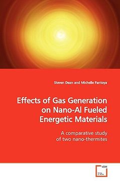 portada effects of gas generation on nano-al fueled energetic materials (en Inglés)