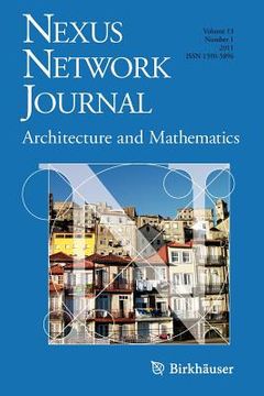 portada nexus network journal 13,1: architecture and mathematics (en Inglés)