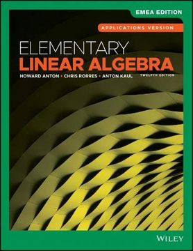 portada Elementary Linear Algebra: Applications Version (en Inglés)