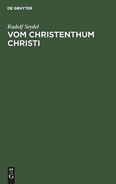 portada Vom Christenthum Christi: Vier Vorträge von (en Alemán)