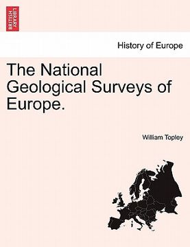 portada the national geological surveys of europe. (en Inglés)