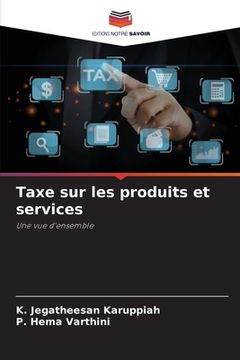 portada Taxe sur les produits et services (en Francés)