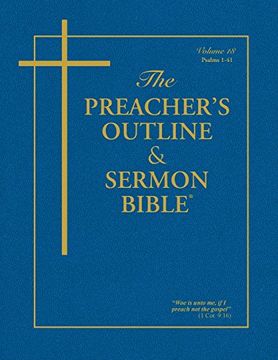 portada The Preacher's Outline & Sermon Bible: Psalms Vol. 1 (en Inglés)
