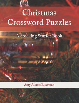portada Christmas Crossword Puzzles: A Stocking Stuffer Book