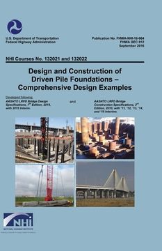 portada Design and Construction of Driven Pile Foundations; Comprehensive Design Examples