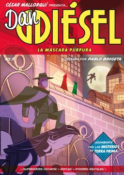 portada Dan Diesel 3: La Mascara Purpura
