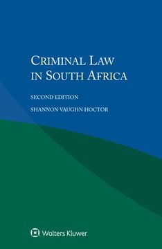 portada Criminal law in South Africa (in English)