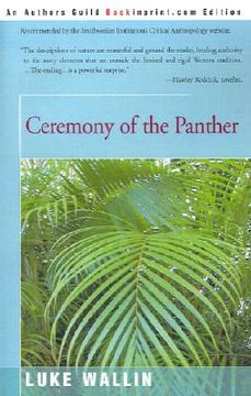 portada ceremony of the panther (en Inglés)