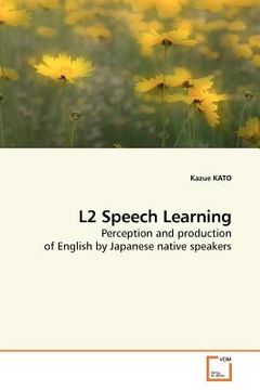 portada l2 speech learning (en Inglés)