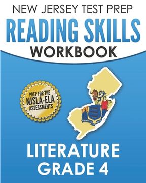portada NEW JERSEY TEST PREP Reading Skills Workbook Literature Grade 4: Preparation for the NJSLA-ELA (en Inglés)