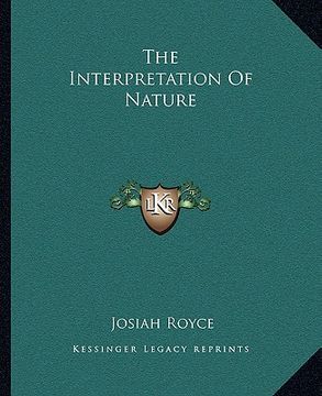 portada the interpretation of nature