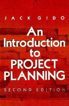 portada an introduction to project planning (in English)