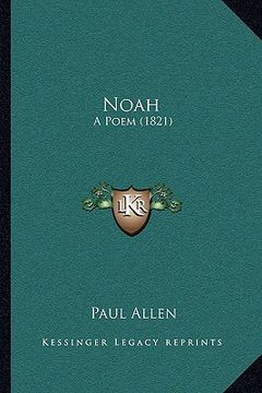 portada noah: a poem (1821) (in English)