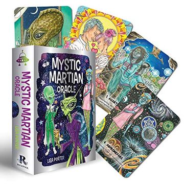 portada Mystic Martian Oracle: 40 Full-Color Cards and 128-Page Book (en Inglés)