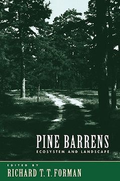 portada pine barrens: ecosystem and landscape (en Inglés)