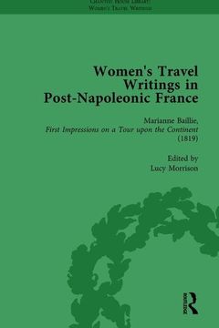 portada Women's Travel Writings in Post-Napoleonic France, Part I Vol 1 (in English)