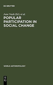 portada Popular Participation in Social Change (World Anthropology) (en Inglés)