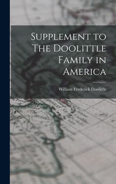 portada Supplement to The Doolittle Family in America (in English)