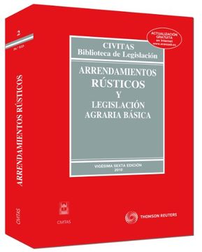 portada Arrendamientos Rústicos y Legislación Agraria Básica (Biblioteca de Legislación)