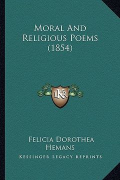 portada moral and religious poems (1854) (en Inglés)