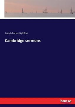 portada Cambridge sermons (en Inglés)