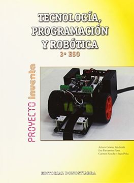portada Tecnología, Programación y Robótica 3º ESO - Proyecto INVENTA