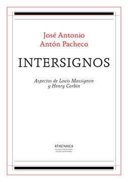 portada Intersignos: Aspectos De Louis Massignon Y Henry Corbin (in Spanish)